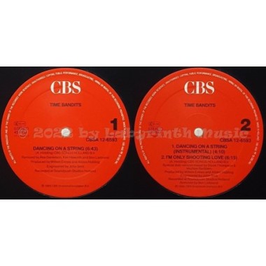 Time Bandits - Dancing On A String • 12" Vinyl Maxi • NM - Labyrinth Music