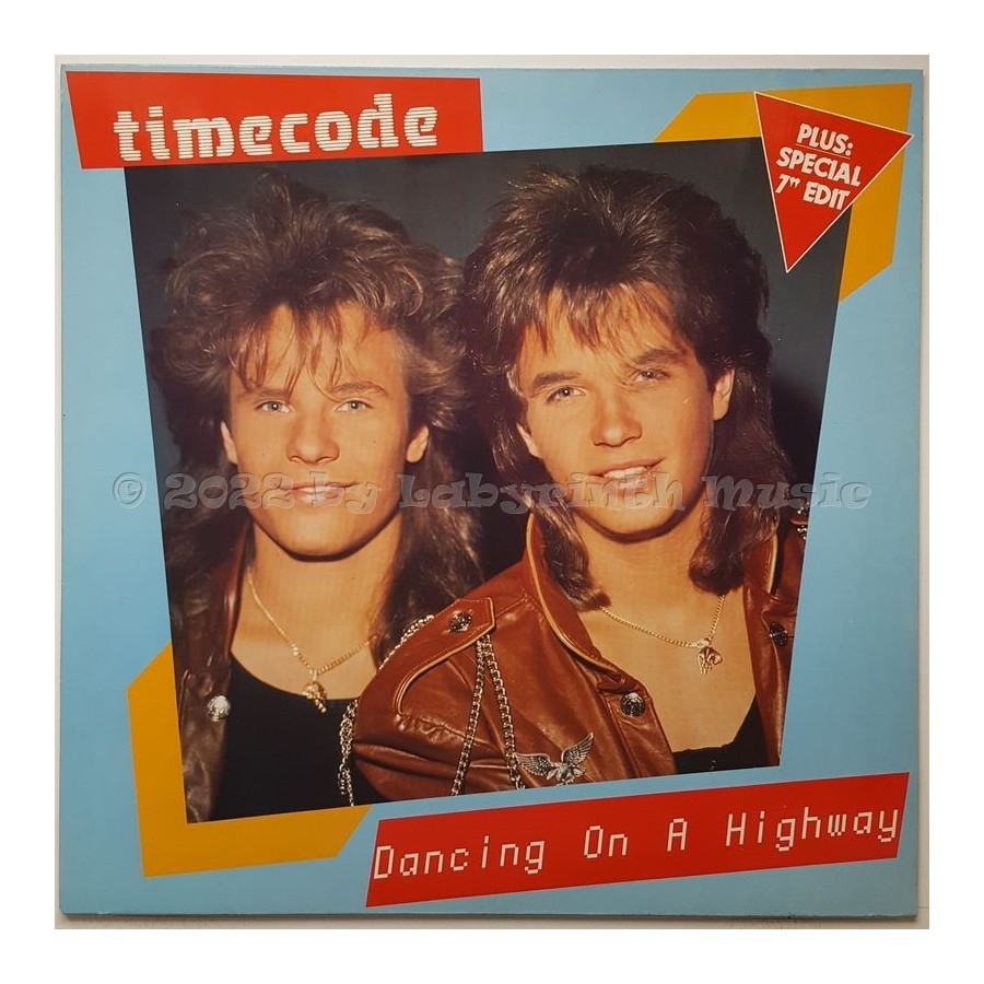 Timecode - Dancing On A Highway • 12" Vinyl Maxi • MINT - Labyrinth Music
