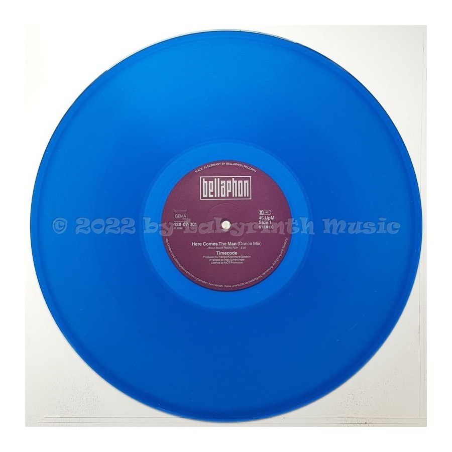 Timecode - Here Comes The Man • 12" Vinyl Maxi • EX - Labyrinth Music