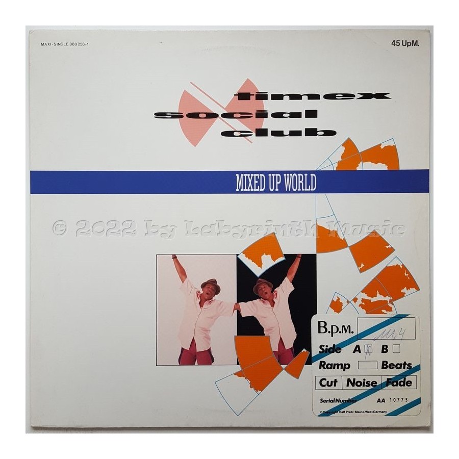 Timex Social Club - Mixed Up World • 12" Vinyl Maxi - Labyrinth Music