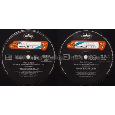 Timex Social Club - Mixed Up World • 12" Vinyl Maxi - Labyrinth Music
