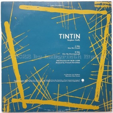 Tin Tin - Kiss Me • 12" Vinyl Maxi • EX - Labyrinth Music