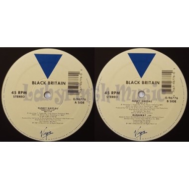 Black Britain - Funky Nassau • 12" Vinyl Maxi • NM - Labyrinth Music