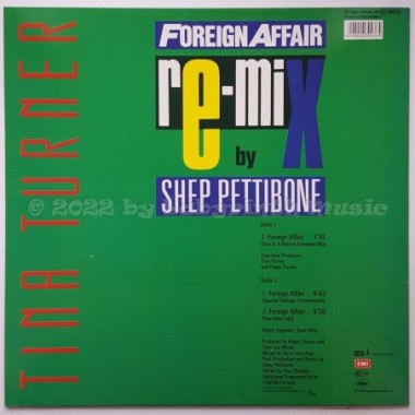 Tina Turner - Foreign Affair • Re-Mix • 12" Vinyl Maxi • MINT - Labyrinth Music