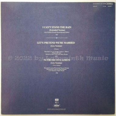 Tina Turner - I Can't Stand The Rain • 12" Vinyl Maxi • EX - Labyrinth Music