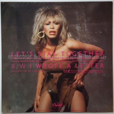 Tina Turner - Let's Stay Together • 12" Vinyl Maxi • EX - Labyrinth Music