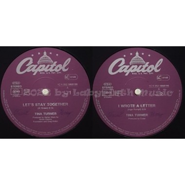 Tina Turner - Let's Stay Together • 12" Vinyl Maxi • EX - Labyrinth Music