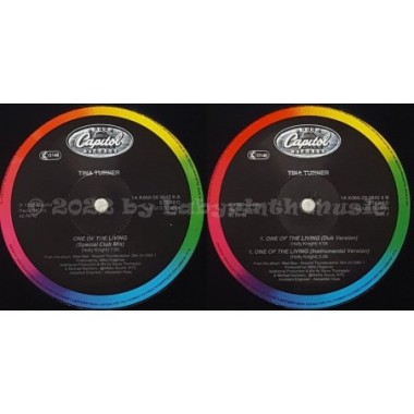 Tina Turner - One Of The Living • 12" Vinyl Maxi • NM - Labyrinth Music