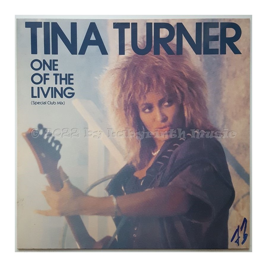 Tina Turner - One Of The Living • 12" Vinyl Maxi • EX - Labyrinth Music