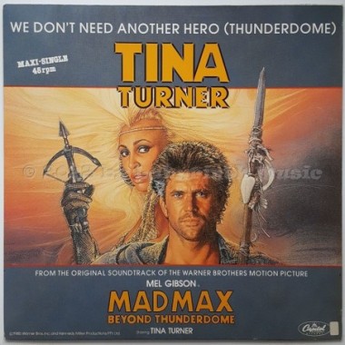 Tina Turner - We Don't Need Another Hero • 12" Vinyl Maxi - Labyrinth Music
