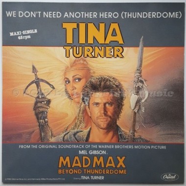 Tina Turner - We Don't Need Another Hero • 12" Vinyl Maxi • NM - Labyrinth Music