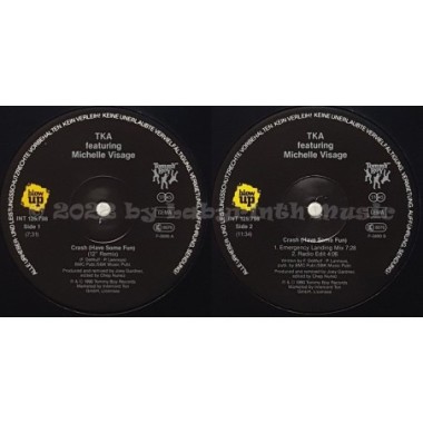 TKA Feat. Michelle Visage - Crash (Have Some Fun) • 12" Vinyl Maxi - Labyrinth Music