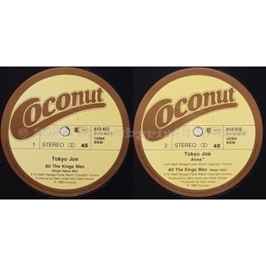 Tokyo Joe - All The King's Men • 12" Vinyl Maxi • MINT - Labyrinth Music
