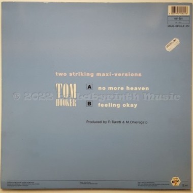 Tom Hooker - No More Heaven • 12" Vinyl Maxi • NM - Labyrinth Music