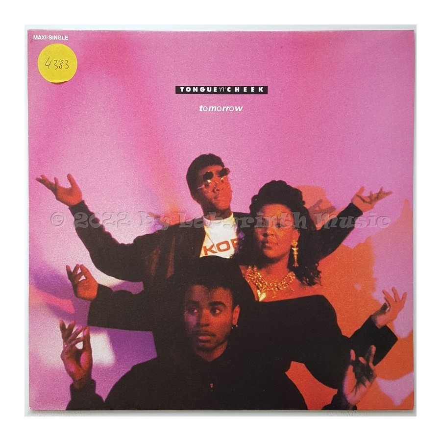 Tongue N Cheek - Tomorrow • 12" Vinyl Maxi • EX - Labyrinth Music