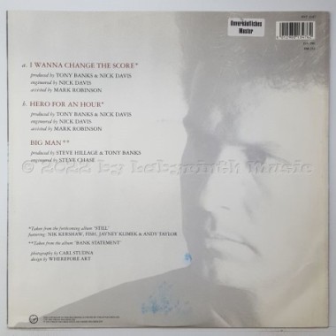 Tony Banks / Nik Kershaw - I Wanna Change The Score • 12" Vinyl Maxi - Labyrinth Music