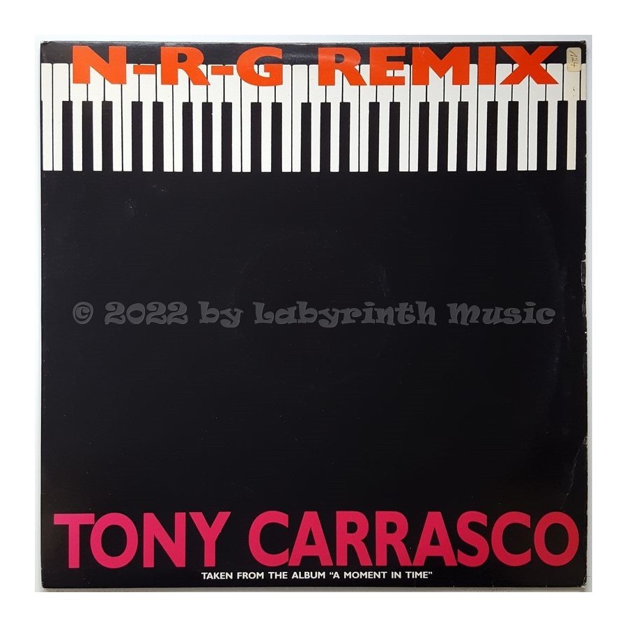 Tony Carrasco - N.R.G. • Part 1 & 2 • 12" Vinyl Maxi • EX - Labyrinth Music