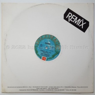 Tony Carrasco - N.R.G. • Part 1 & 2 • 12" Vinyl Maxi - Labyrinth Music