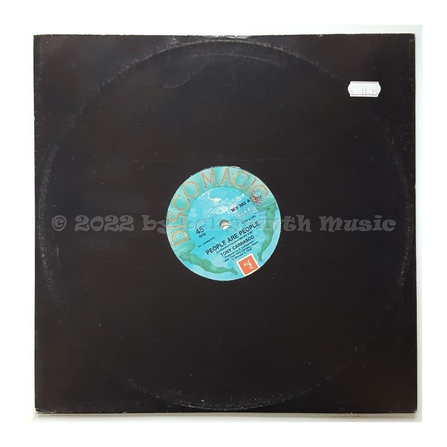 Tony Carrasco - People Are People • 12" Vinyl Maxi - Labyrinth Music