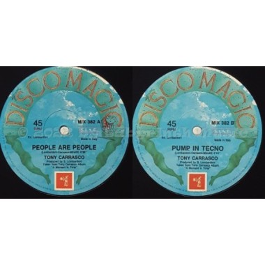 Tony Carrasco - People Are People • 12" Vinyl Maxi - Labyrinth Music