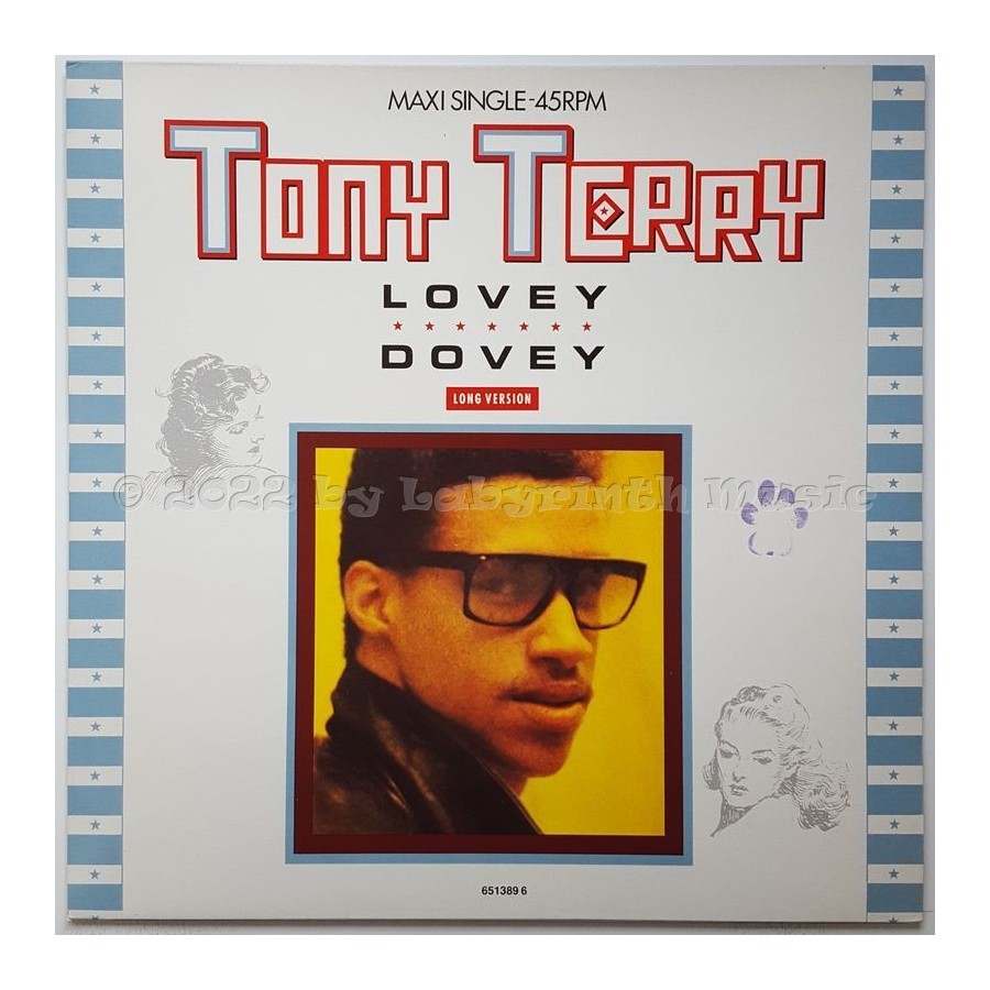 Tony Terry - Lovey Dovey • 12" Vinyl Maxi • MINT - Labyrinth Music
