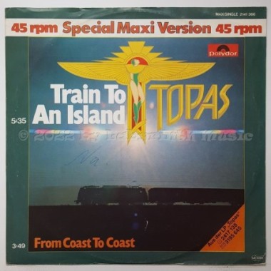 Topas - Train To An Island • 12" Vinyl Maxi - Labyrinth Music