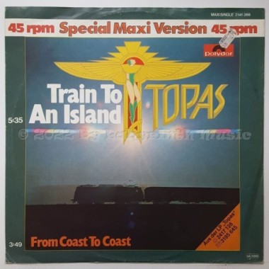 Topas - Train To An Island • 12" Vinyl Maxi - Labyrinth Music
