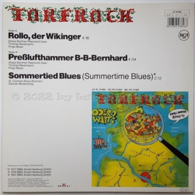 Torfrock - Rollo, Der Wikinger • 12" Vinyl Maxi • NM - Labyrinth Music