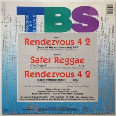 Touched By Sound - Rendezvous 4 2 • 12" Vinyl Maxi - Labyrinth Music