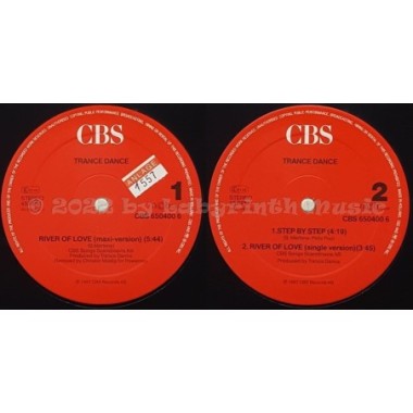 Trance Dance - River Of Love • 12" Vinyl Maxi • EX - Labyrinth Music