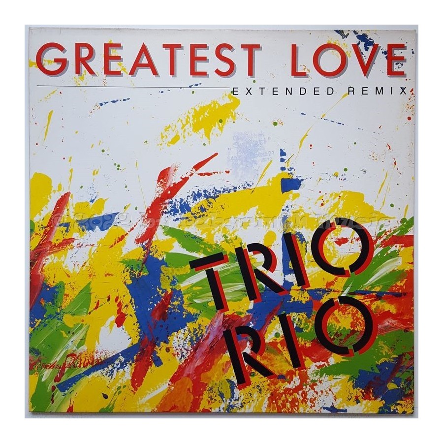 Trio Rio - Greatest Love • 12" Vinyl Maxi - Labyrinth Music