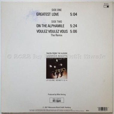 Trio Rio - Greatest Love • 12" Vinyl Maxi - Labyrinth Music
