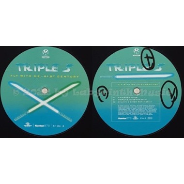 Triple S - Fly With Me - 21st Century • 12" Vinyl Maxi • EX - Labyrinth Music