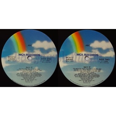 ABC - Say It • 12" Vinyl Maxi - Labyrinth Music