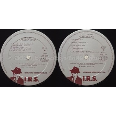 The Truth - Playground • 12" Vinyl LP • EX - Labyrinth Music