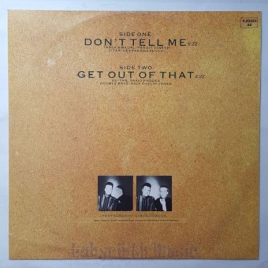 Blancmange - Don't Tell Me • 12" Vinyl Maxi - Labyrinth Music