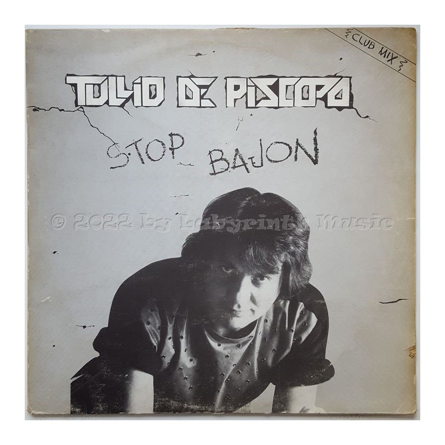 Tullio De Piscopo - Stop Bajon • 12" Vinyl Maxi - Labyrinth Music