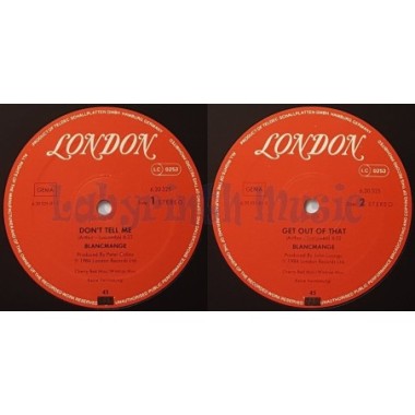 Blancmange - Don't Tell Me • 12" Vinyl Maxi - Labyrinth Music