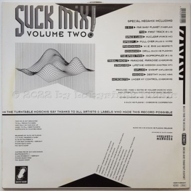 Turntable Hoschis - Suck Mix! Volume Two • 12" Vinyl Maxi - Labyrinth Music