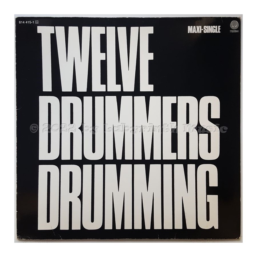 Twelve Drummers Drumming - Lonely • 12" Vinyl Maxi • EX - Labyrinth Music