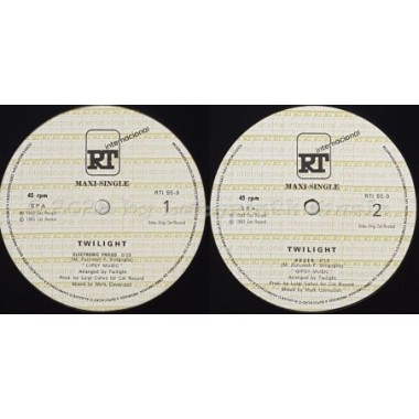 Twilight - Electronic Friend • 12" Vinyl Maxi - Labyrinth Music