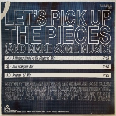 Twin-Beat - Let's Pick Up The Pieces (And Make Some Music) • 12" Vinyl Maxi - Labyrinth Music