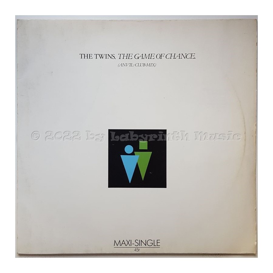 The Twins - The Game Of Chance • Anvil-Club-Mix • 12" Vinyl Maxi - Labyrinth Music