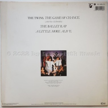The Twins - The Game Of Chance • Anvil-Club-Mix • 12" Vinyl Maxi - Labyrinth Music