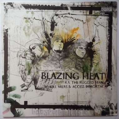 Blazing Heat - Supah • 12" Vinyl Maxi • MINT - Labyrinth Music