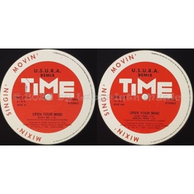 U.S.U.R.A. - Open Your Mind • Remixes • 12" Vinyl Maxi - Labyrinth Music