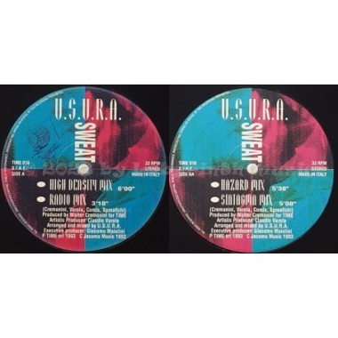 U.S.U.R.A. - Sweat • 12" Vinyl Maxi - Labyrinth Music