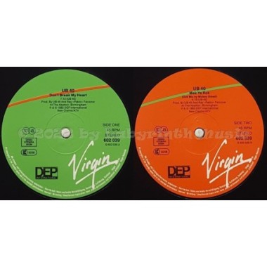 UB40 - Don't Break My Heart • 12" Vinyl Maxi • EX - Labyrinth Music