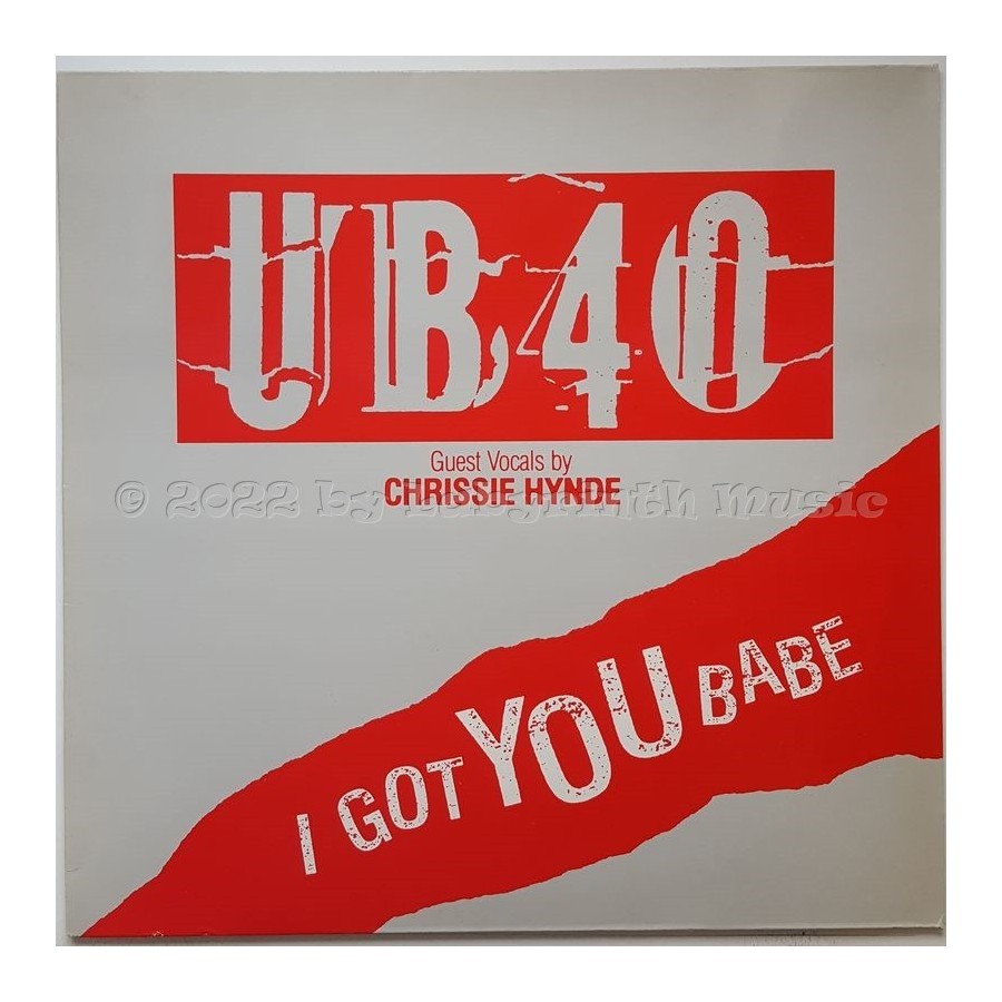 UB40 - I Got You Babe • 12" Vinyl Maxi • MINT - Labyrinth Music