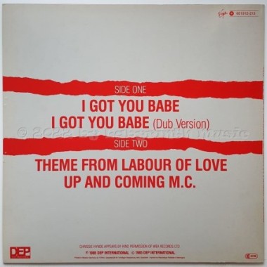 UB40 - I Got You Babe • 12" Vinyl Maxi • MINT - Labyrinth Music